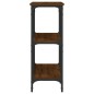 vidaXL Mesa consola madera de ingeniería marrón roble 100x29x75 cm vidaXL Mesa consola madera de ingeniería marrón roble 100x29x75 cm