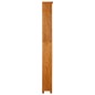 vidaXL Estantería de 7 niveles madera maciza de roble 60x22x200 cm vidaXL Estantería de 7 niveles madera maciza de roble 60x22x200 cm