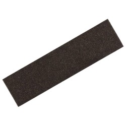 vidaXL Alfombrilla autoadhesiva escalera 15 uds marrón oscuro 76x20 cm