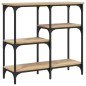 vidaXL Mesa consola madera de ingeniería roble Sonoma 80x29x75 cm vidaXL Mesa consola madera de ingeniería roble Sonoma 80x29x75 cm