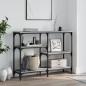 vidaXL Mesa consola madera de ingeniería gris Sonoma 102x29x75 cm vidaXL Mesa consola madera de ingeniería gris Sonoma 102x29x75 cm