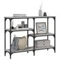 vidaXL Mesa consola madera de ingeniería gris Sonoma 102x29x75 cm vidaXL Mesa consola madera de ingeniería gris Sonoma 102x29x75 cm