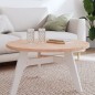 vidaXL Tablero redondo de madera maciza de haya Ø80x2,5 cm vidaXL Tablero redondo de madera maciza de haya Ø80x2,5 cm