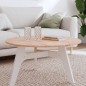 vidaXL Tablero redondo de madera maciza de haya Ø80x1,5cm vidaXL Tablero redondo de madera maciza de haya Ø80x1,5cm