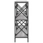 vidaXL Mesa consola madera de ingeniería gris Sonoma 200x28x80,5 cm vidaXL Mesa consola madera de ingeniería gris Sonoma 200x28x80,5 cm