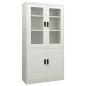 vidaXL Armario de oficina de acero gris claro 90x40x180 cm vidaXL Armario de oficina de acero gris claro 90x40x180 cm