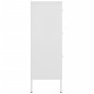 vidaXL Armario de almacenamiento acero blanco 80x35x101,5 cm vidaXL Armario de almacenamiento acero blanco 80x35x101,5 cm