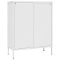 vidaXL Armario de almacenamiento acero blanco 80x35x101,5 cm vidaXL Armario de almacenamiento acero blanco 80x35x101,5 cm