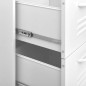 vidaXL Armario de almacenamiento acero blanco 80x35x101,5 cm vidaXL Armario de almacenamiento acero blanco 80x35x101,5 cm