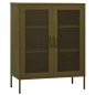 vidaXL Armario de almacenamiento acero verde oliva 80x35x101,5 cm vidaXL Armario de almacenamiento acero verde oliva 80x35x101,5 cm