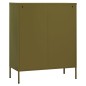 vidaXL Armario de almacenamiento acero verde oliva 80x35x101,5 cm vidaXL Armario de almacenamiento acero verde oliva 80x35x101,5 cm
