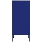 vidaXL Armario de almacenamiento acero azul marino 42,5x35x101,5 cm vidaXL Armario de almacenamiento acero azul marino 42,5x35x101,5 cm