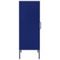 vidaXL Armario de almacenamiento acero azul marino 42,5x35x101,5 cm vidaXL Armario de almacenamiento acero azul marino 42,5x35x101,5 cm
