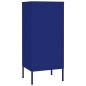 vidaXL Armario de almacenamiento acero azul marino 42,5x35x101,5 cm vidaXL Armario de almacenamiento acero azul marino 42,5x35x101,5 cm
