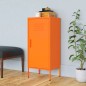 vidaXL Armario de almacenamiento acero naranja 42,5x35x101,5 cm vidaXL Armario de almacenamiento acero naranja 42,5x35x101,5 cm