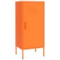 vidaXL Armario de almacenamiento acero naranja 42,5x35x101,5 cm vidaXL Armario de almacenamiento acero naranja 42,5x35x101,5 cm