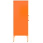 vidaXL Armario de almacenamiento acero naranja 42,5x35x101,5 cm vidaXL Armario de almacenamiento acero naranja 42,5x35x101,5 cm