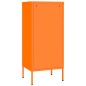 vidaXL Armario de almacenamiento acero naranja 42,5x35x101,5 cm vidaXL Armario de almacenamiento acero naranja 42,5x35x101,5 cm