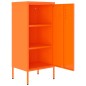 vidaXL Armario de almacenamiento acero naranja 42,5x35x101,5 cm vidaXL Armario de almacenamiento acero naranja 42,5x35x101,5 cm