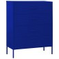 vidaXL Armario de cajones de acero azul oscuro 80x35x101,5 cm vidaXL Armario de cajones de acero azul oscuro 80x35x101,5 cm