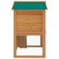 vidaXL Casa de animales pequeños jaula conejera 3 puertas madera vidaXL Casa de animales pequeños jaula conejera 3 puertas madera