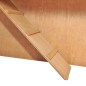 vidaXL Casa de animales pequeños jaula conejera 3 puertas madera vidaXL Casa de animales pequeños jaula conejera 3 puertas madera