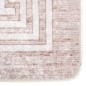 vidaXL Alfombra lavable antideslizante beige 120x180 cm vidaXL Alfombra lavable antideslizante beige 120x180 cm