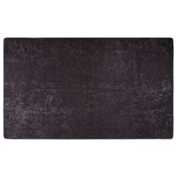vidaXL Alfombra lavable antideslizante gris antracita 120x180 cm