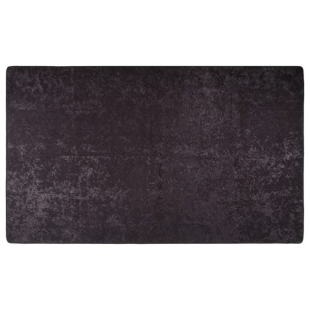 vidaXL Alfombra lavable antideslizante gris antracita 120x180 cm