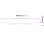 vidaXL Tablero redondo de madera maciza de haya Ø80x2,5 cm vidaXL Tablero redondo de madera maciza de haya Ø80x2,5 cm