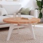 vidaXL Tablero redondo de madera maciza de haya Ø90x4 cm vidaXL Tablero redondo de madera maciza de haya Ø90x4 cm