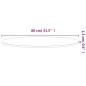 vidaXL Tablero redondo de madera maciza de haya Ø80x1,5cm vidaXL Tablero redondo de madera maciza de haya Ø80x1,5cm