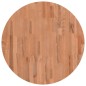 vidaXL Tablero redondo de madera maciza de haya Ø70x4 cm vidaXL Tablero redondo de madera maciza de haya Ø70x4 cm