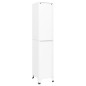 vidaXL Taquilla de acero blanco 38x40x180 cm vidaXL Taquilla de acero blanco 38x40x180 cm
