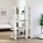 vidaXL Estantería/divisor de espacios blanco brillante 100x30x160 cm vidaXL Estantería/divisor de espacios blanco brillante 100x30x160 cm