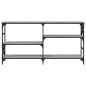 vidaXL Mesa consola madera de ingeniería gris Sonoma 150x29x76,5 cm vidaXL Mesa consola madera de ingeniería gris Sonoma 150x29x76,5 cm