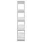 vidaXL Estantería/divisor de espacios blanco brillante 100x30x160 cm vidaXL Estantería/divisor de espacios blanco brillante 100x30x160 cm