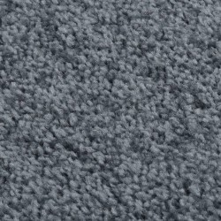 vidaXL Alfombra de pelo corto gris antracita 80x150 cm