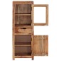 vidaXL Aparador alto de madera maciza de acacia 40x34x110 cm vidaXL Aparador alto de madera maciza de acacia 40x34x110 cm