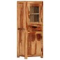 vidaXL Aparador alto de madera maciza de acacia 40x34x110 cm vidaXL Aparador alto de madera maciza de acacia 40x34x110 cm