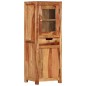 vidaXL Aparador alto de madera maciza de acacia 40x34x110 cm vidaXL Aparador alto de madera maciza de acacia 40x34x110 cm