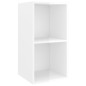vidaXL Muebles de salón de pared 4 piezas blanco y roble Sonoma vidaXL Muebles de salón de pared 4 piezas blanco y roble Sonoma