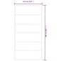 vidaXL Puerta corredera ESG vidrio y aluminio negra 102x205 cm vidaXL Puerta corredera ESG vidrio y aluminio negra 102x205 cm
