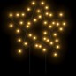 vidaXL Estrella de luz decorativa Navidad con estacas 50 LED 29 cm vidaXL Estrella de luz decorativa Navidad con estacas 50 LED 29 cm
