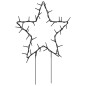 vidaXL Estrella de luz decorativa Navidad con estacas 50 LED 29 cm vidaXL Estrella de luz decorativa Navidad con estacas 50 LED 29 cm
