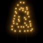 vidaXL Árbol de Navidad lde uces con estacas 3 uds 50 LED 30 cm vidaXL Árbol de Navidad lde uces con estacas 3 uds 50 LED 30 cm