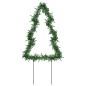 vidaXL Árbol de Navidad lde uces con estacas 3 uds 50 LED 30 cm vidaXL Árbol de Navidad lde uces con estacas 3 uds 50 LED 30 cm
