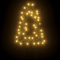vidaXL Árbol de Navidad lde uces con estacas 3 uds 50 LED 30 cm vidaXL Árbol de Navidad lde uces con estacas 3 uds 50 LED 30 cm