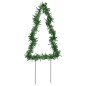 vidaXL Árbol de Navidad lde uces con estacas 3 uds 50 LED 30 cm vidaXL Árbol de Navidad lde uces con estacas 3 uds 50 LED 30 cm