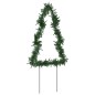 vidaXL Árbol de Navidad lde uces con estacas 3 uds 50 LED 30 cm vidaXL Árbol de Navidad lde uces con estacas 3 uds 50 LED 30 cm